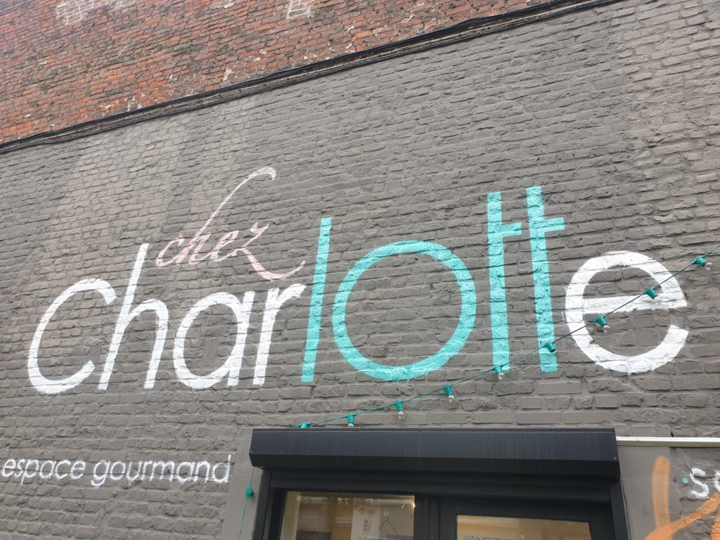 Chez Charlotte devanture restaurant Roubaix