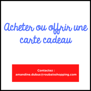 Acheter ou offrir une carte cadeau